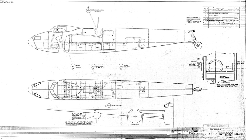 Illustration for article titled Complete Drawings for de Havilland Mosquito Discovered